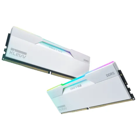 رم کلو KLEVV CRAS V RGB WHITE 32GB(2x16) 7600MT/s CL36 DDR5 - تصویر ۵
