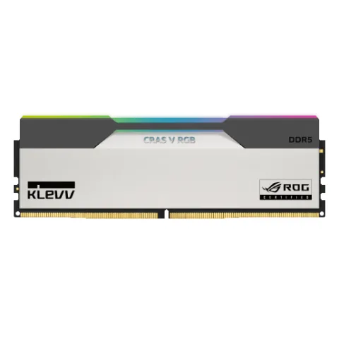 رم دسکتاپ کلو KLEVV CRAS V ROG CERT RGB 2*16=32GB 7200MT/s - تصویر ۳