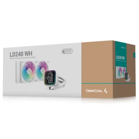 خنک کننده مایع پردازنده دیپ کول LD240 WHITE - تصویر ۲