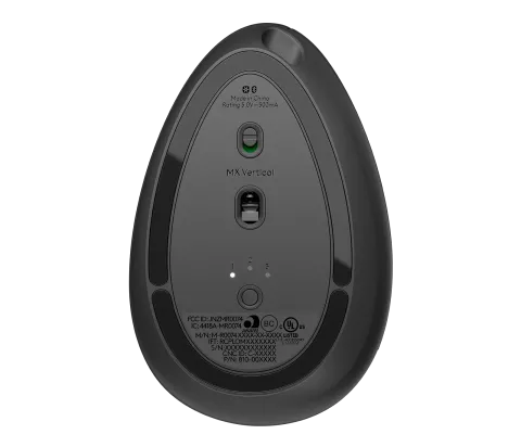 موس لاجیتک بی سیم ارگونومیک LOGITECH MX VERTICAL BLACK - تصویر ۵