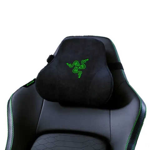 صندلی گیمینگ ریزر ISKUR V2 GREEN-BLACK - تصویر ۳