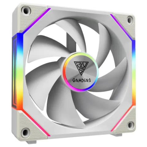 فن کیس گیم دیاس GAMDIAS AEOLUS P2-1203 3x1 WHITE - تصویر ۴