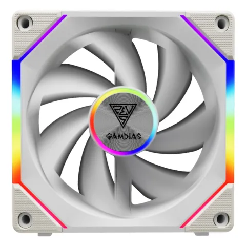 فن کیس گیم دیاس GAMDIAS AEOLUS P2-1203 3x1 WHITE - تصویر ۲
