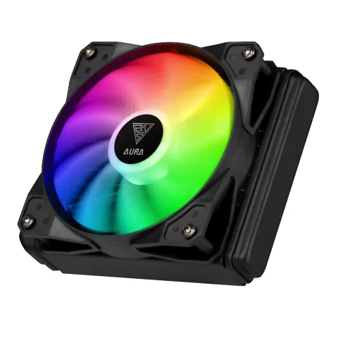 خنک کننده مایع پردازنده گیم دیاس GAMDIAS AURA GL120 LIQUID COOLER - تصویر ۲