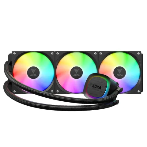 خنک کننده مایع پردازنده گیم دیاس AURA GL360 V2 LIQUID COOLER - تصویر ۲