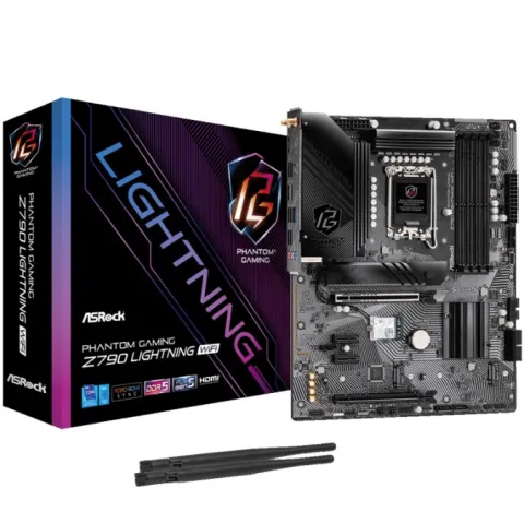 مادربرد ازراک ASROCK Z790 LIGHTNING WIFI DDR5 (فروش به‌صورت باندل CPU) - تصویر ۲