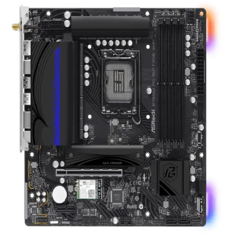 مادربرد ازراک ASROCK B760M PG RIPTIDE WIFI DDR5 (فروش به‌صورت باندل CPU) - تصویر ۳