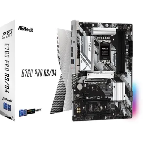 مادربرد ازراک  ASROCK B760 PRO RS DDR4 (فروش به‌صورت باندل CPU) - تصویر ۲
