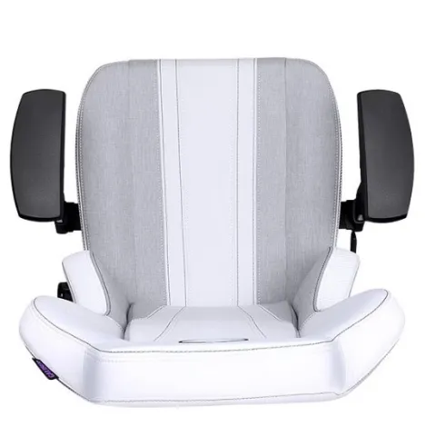 صندلی گیمینگ کولرمستر X2C GRAY &amp; WHITE - FABRIC GAMING CHAIR - تصویر ۵