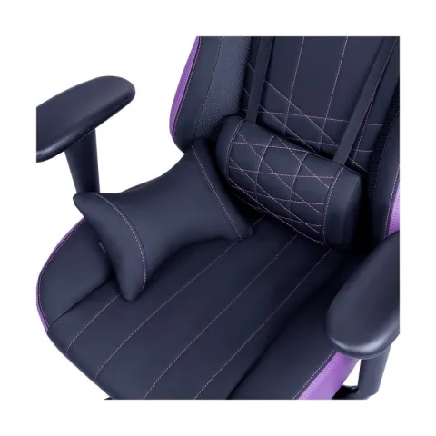 صندلی گیمینگ کولرمستر GCE1 PURPLE &amp; BLACK GAMING CHAIR - تصویر ۸