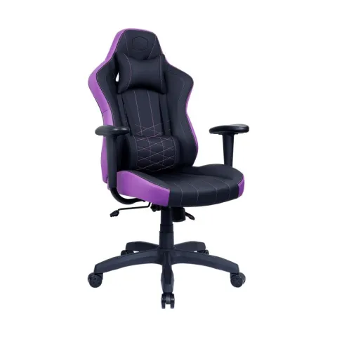 صندلی گیمینگ کولرمستر GCE1 PURPLE &amp; BLACK GAMING CHAIR - تصویر ۲