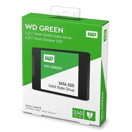 اس اس دی وسترن دیجیتال GREEN SATA ظرفیت 240 گیگابایت - تصویر ۲