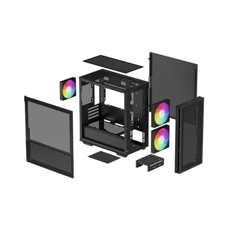 کیس دیپ کول CH360 BLACK - تصویر ۶
