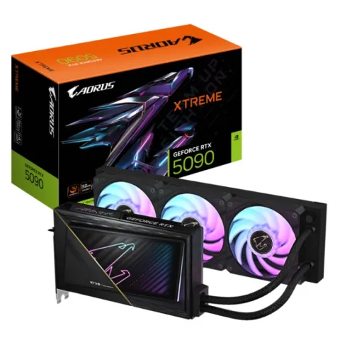 کارت گرافیک گیگابایت AORUS RTX 5090 Xtreme Waterforce 32G - تصویر ۳