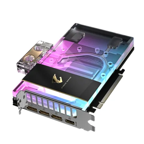 کارت گرافیک گیگابایت AORUS RTX 5080 Xtreme Waterforce WB 16G - تصویر ۲