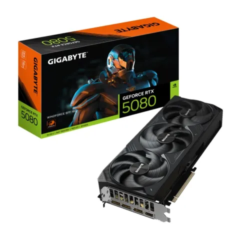 کارت گرافیک گیگابایت RTX 5080 Windforce SFF 16G - تصویر ۲