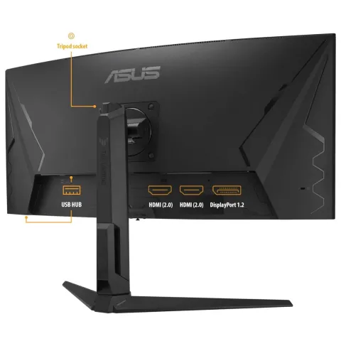 مانیتور 34 اینچ ایسوس TUF VG34VQEL1A WQHD 100Hz VA 1ms - تصویر ۳