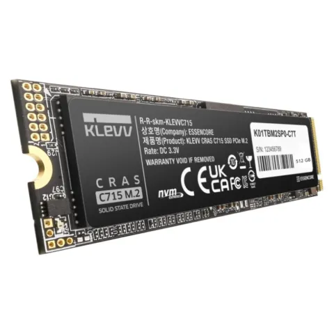 اس اس دی کلو CRAS C715 M.2 NVMe ظرفیت 512 گیگابایت - تصویر ۴