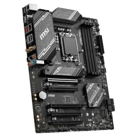 مادربرد ام اس آی B760 GAMING PLUS WIFI DDR5 (فروش به‌صورت باندل CPU) - تصویر ۳