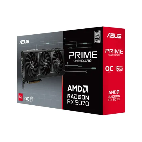 کارت گرافیک ایسوس ASUS PRIME Radeon RX 9070 OC 16GB GDDR6 - تصویر ۴