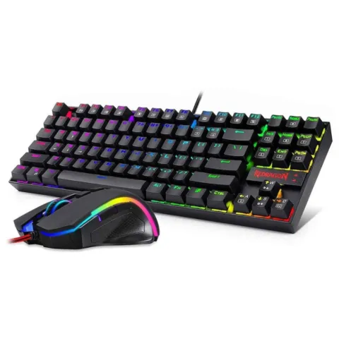 باندل گیمینگ صفحه کلید و ماوس ردراگون مدل K552RGB-BA - تصویر ۳