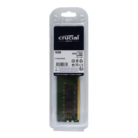 رم کروشیال CRUCIAL 16GB 3200MHz DDR4 - تصویر ۲