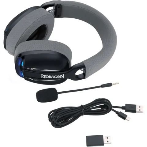 هدست گیمینگ ردراگون REDRAGON H878BG SKULD - تصویر ۵