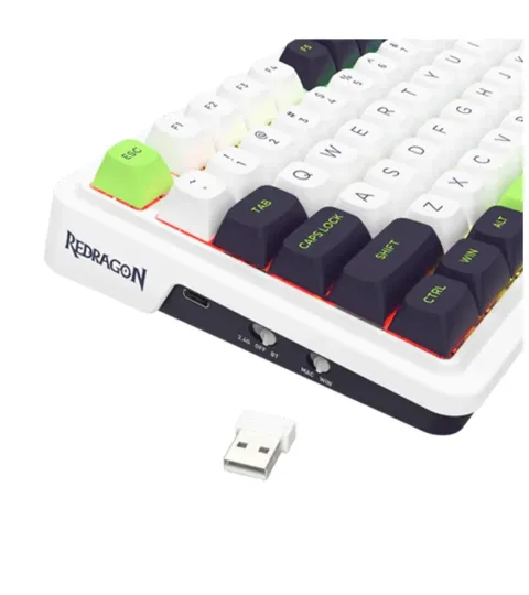 کیبورد ردراگون REDRAGON EISA MAX K686 WBG - تصویر ۴