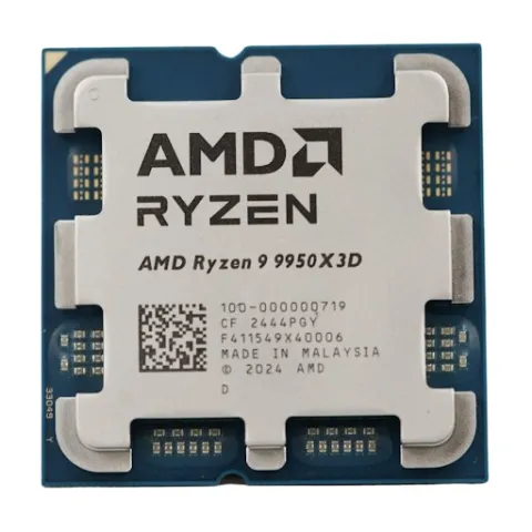 پردازنده ای ام دی Ryzen 9 9950X3D BOX - تصویر ۲