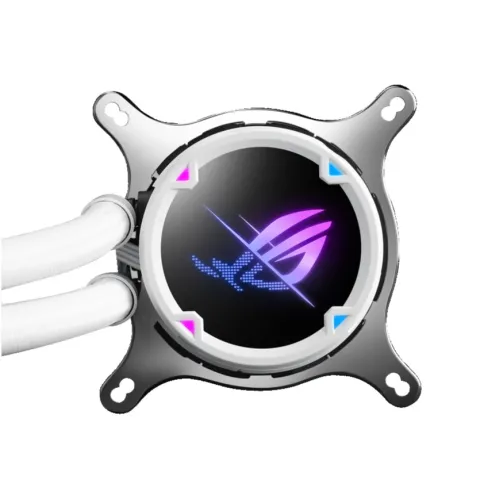 خنک کننده مایع پردازنده ایسوس ROG STRIX LC II 240 ARGB White - تصویر ۲