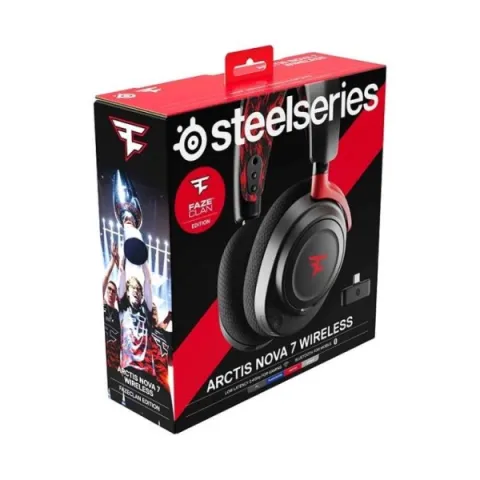 هدست استیل سریز SteelSeries Arctis Nova 7 FaZe Clan EDITION Wireless (جعبه باز) - تصویر ۵
