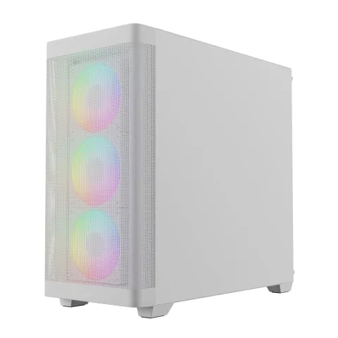 کیس گیم دیاس GAMDIAS ATHENA M3 WHITE GAMING CASE - تصویر ۴