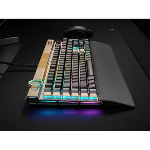 کیبورد کورسیر K100 OPX RGB Optical AXON - تصویر ۴