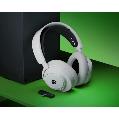 هدست استیل سریز SteelSeries ARCTIS NOVA 7X WHITE Wireless - تصویر ۶