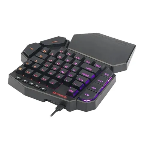 کی پد گیمینگ با سیم ردراگون DITI K585 RGB BLUE SW - تصویر ۳