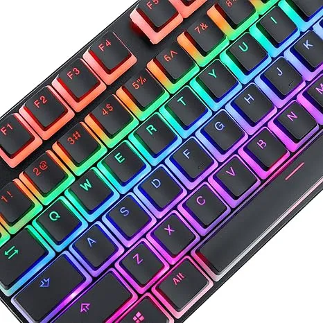 کی کپ کیبورد مکانیکال ردراگون KEYCAP A130 SCARAB BLACK - تصویر ۴