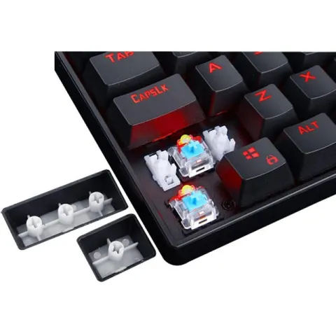 کیبورد ردراگون K552-2 KUMARA BLACK RED LED BLUE SW - تصویر ۵