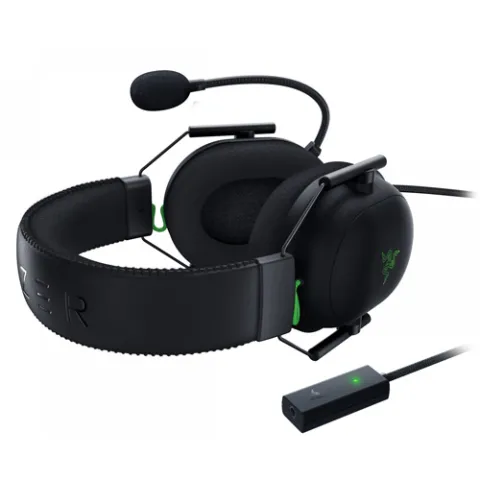 هدست ریزر RAZER BLACKSHARK V2 + USB SOUND CARD - تصویر ۵