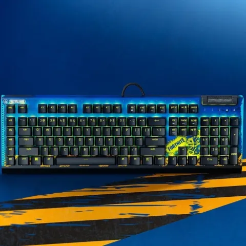 کیبورد ریزر Blackwidow V4 X Fortnite Edition Yellow Switches - تصویر ۴