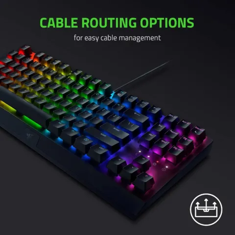 کیبورد ریزر RAZER BlackWidow V3 TKL GREEN Switch - تصویر ۵