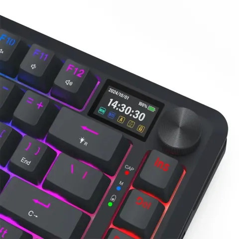 کیبورد گیمینگ ردراگون K708 FLEKACT PRO LCD WIRELESS - تصویر ۴