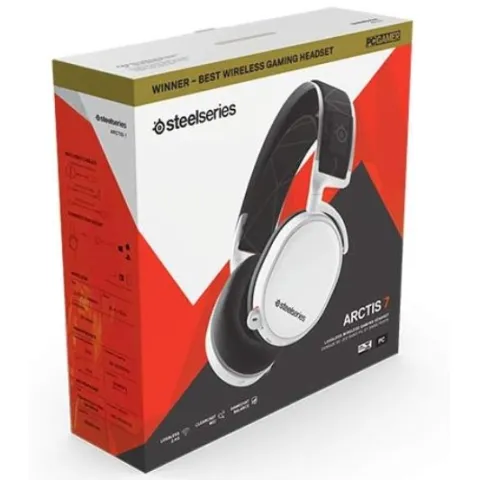 هدست استیل سریز SteelSeries Arctis 7+ WHITE Wireless - تصویر ۵