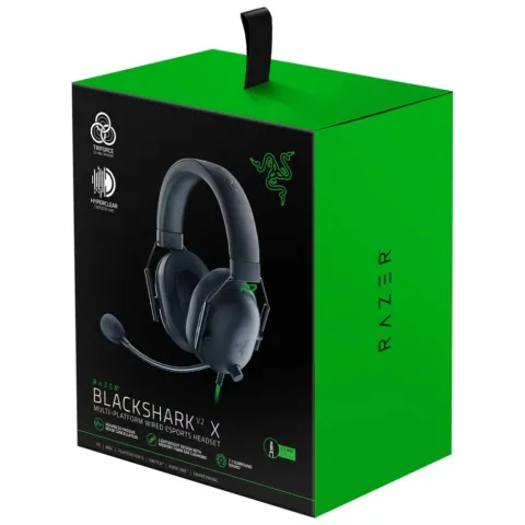 هدست ریزر RAZER BLACKSHARK V2 X BLACK - تصویر ۵