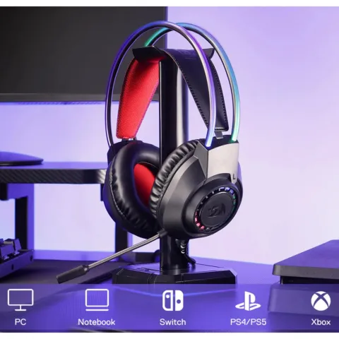 هدست گیمینگ ردراگون H231 SCREAM WIRED BLACK - تصویر ۴