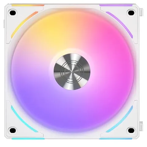 فن کیس لیان لی LIAN LI UNI FAN AL V2 120 3x1 WHITE - تصویر ۲