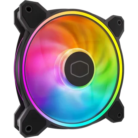 فن کیس کولر مستر COOLER MASTER MASTERFAN MF120 HALO ARGB - تصویر ۵