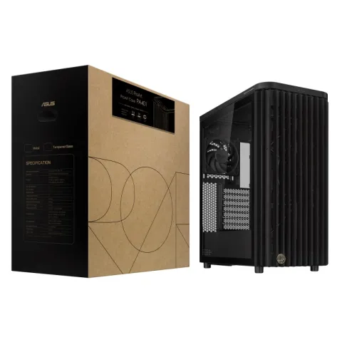 کیس مینیمالیست ایسوس ASUS ProArt PA401 WOOD TG BLACK - تصویر ۳