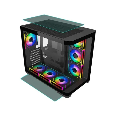 کیس اوست AWEST AQ18 BLACK - تصویر ۵