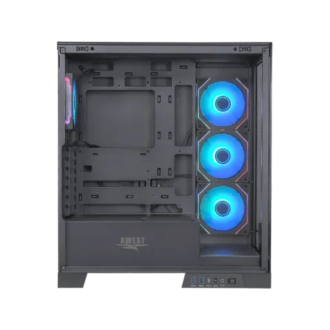 کیس اوست AWEST AQ16 BLACK - تصویر ۴