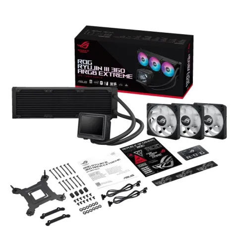 خنک‌کننده ASUS ROG RYUJIN III 360 ARGB EXTREME - تصویر ۱۰
